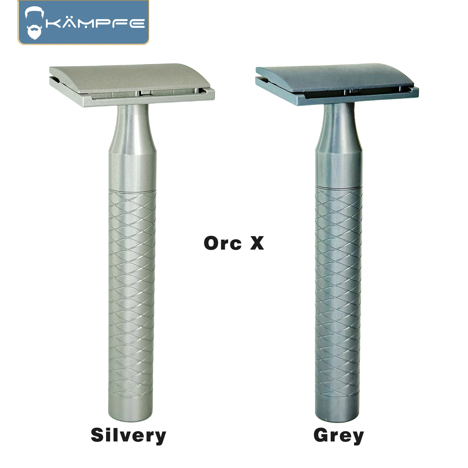 KAMPFE CNC precision machining aluminum alloy GEM safety shaver single-sided Aggressive shaver men's gift