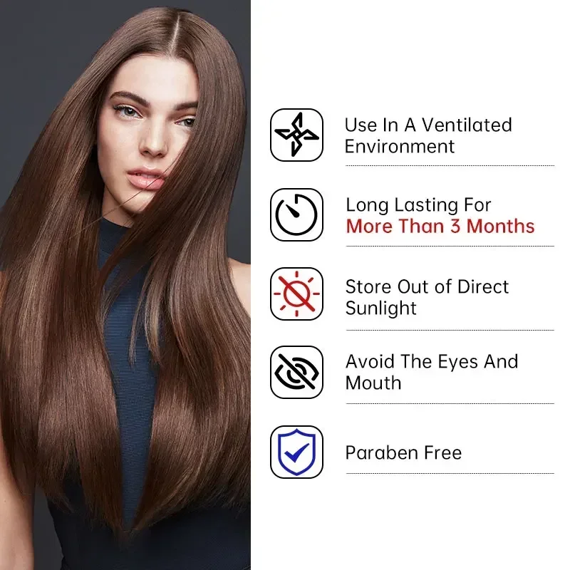 PURC Keratin Hair Straightening Smoothing Treatment For Curly Frizzy Hair Care Brazilian Keratin Products Professional 1000ml