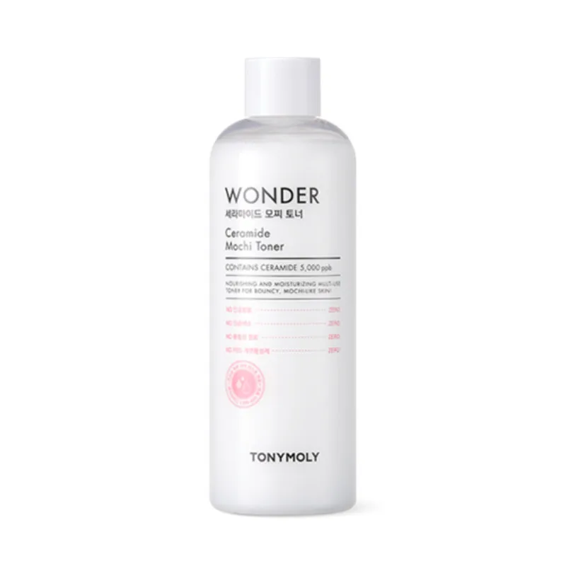 Tonymoly Wonder Ceramide Mochi Toner 500ml Moisturizing Calming Soothing for Sensitive Skin Korean Cosmetics Beauty Product