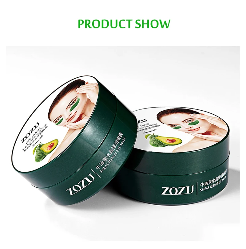 240pcs=120pairs Eye Patches Hyaluron Acid & Gold & Seaweed & Black Pearl Hydrating Moisturizing Crystal Collagen Gel Eye Mask