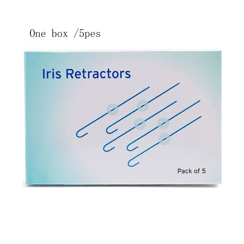 Canada Imported Alloy Iris Retractor 5 a Box of Ophthalmic Consumables Ophthalmic Microscopic Instruments Tools