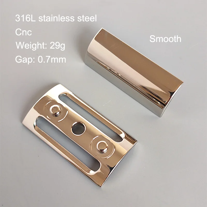 Dscosmetic T7 316L Stainless Steel Double Edge Safety Razor