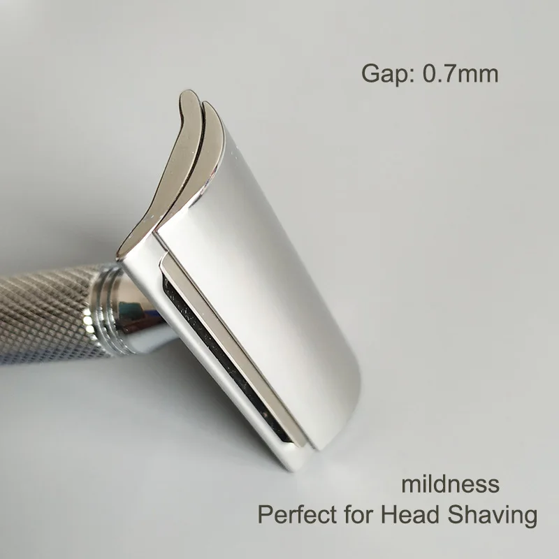 Dscosmetic T7 316L Stainless Steel Double Edge Safety Razor