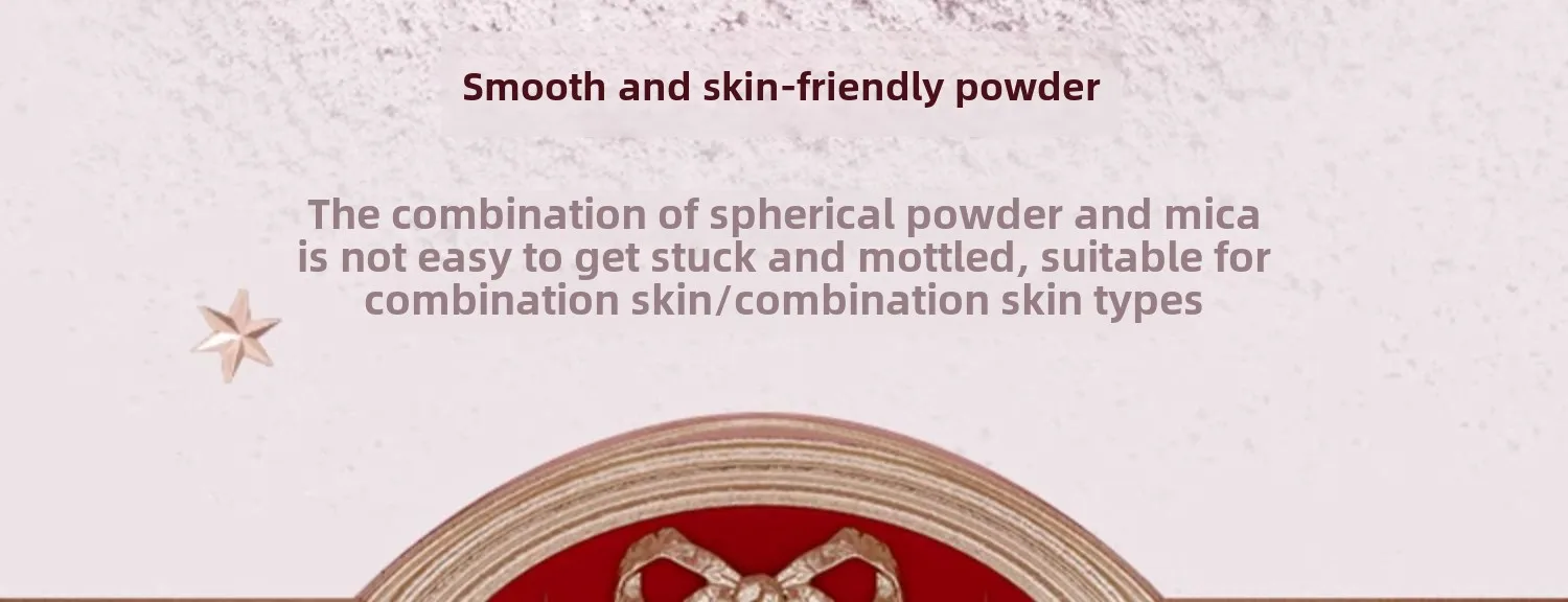 Flower knows Strawberry Cupid series Pressed Powder Matte Soft Focus Oil Control Holding Powder