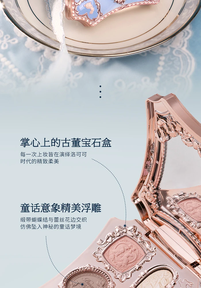 Flower Knows Eyeshadow Palette Bunny Garden Collection 6-color Rabbit Face Palette Shimmer Matte Satin Makeup Cosmetics