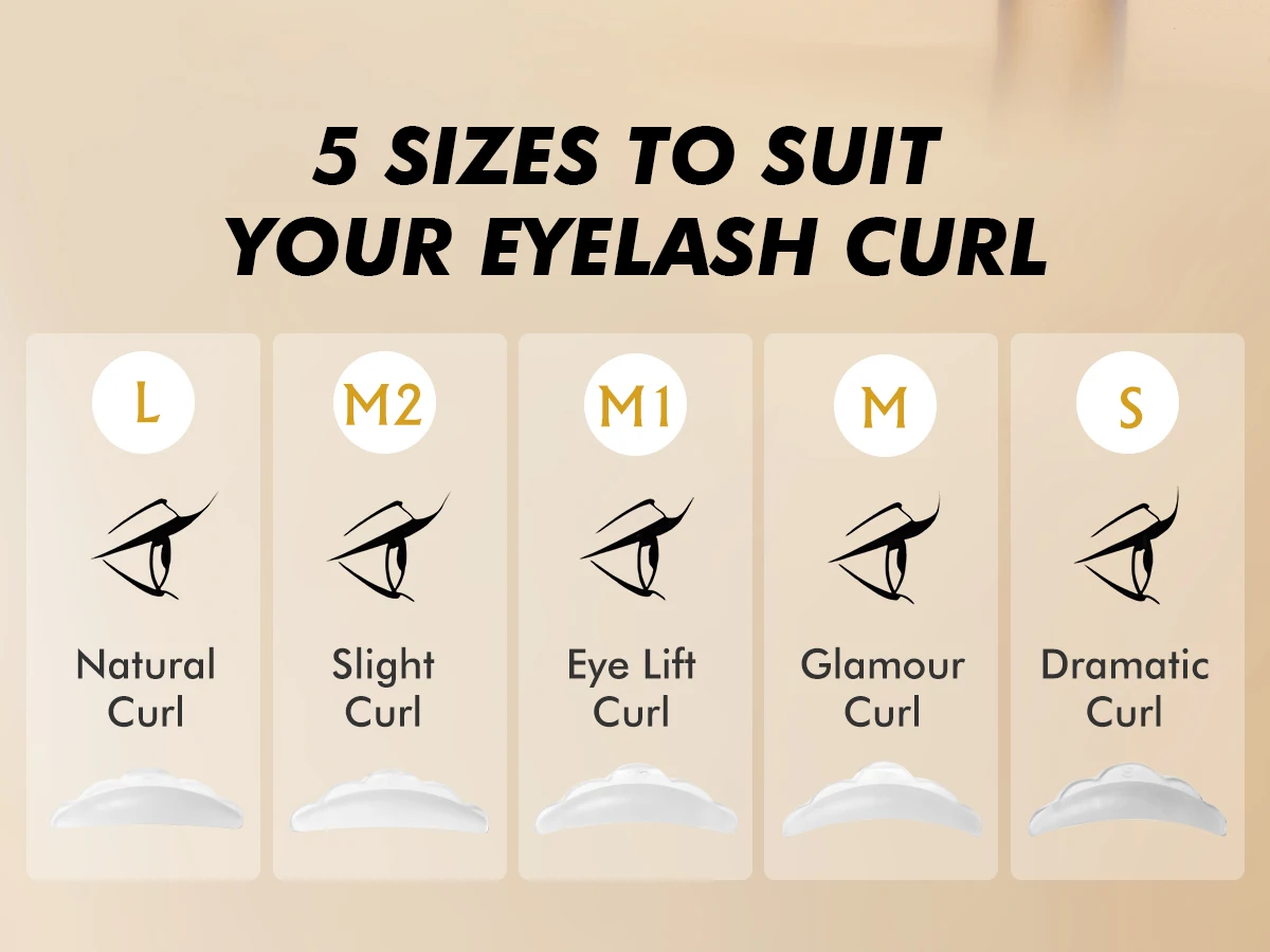 Gollee Eyelash Perm Curler 15 Minutes Lashes Brow Lamination Kit Lasting 4-6 Weeks Eyelashes Lifting Perm Enhancer Salon Beauty