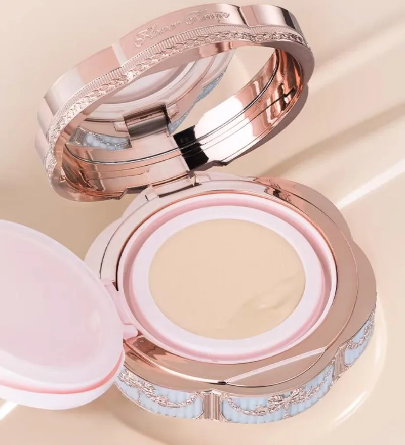 Flowerknows Bunny Garden Collection Air Cushion CC Cream Face Base Foundation Concealer Korean Long Lasting Fond De Teint