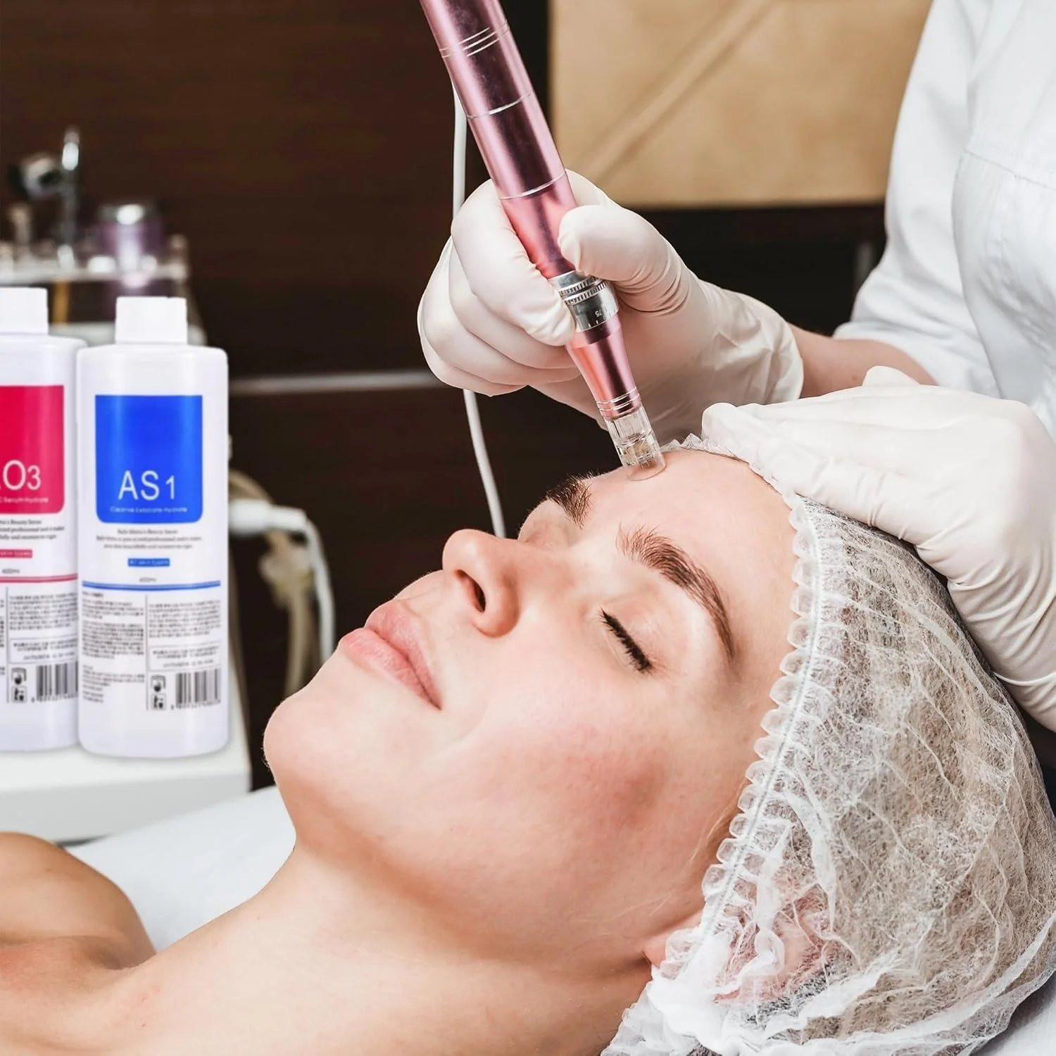 Hydrate Solution AS1 SA2 AO3 for Hydrogen Oxygen Facial Machine Aqua Peeling Serums for Facial Cleansing Skin Care Moisturizing