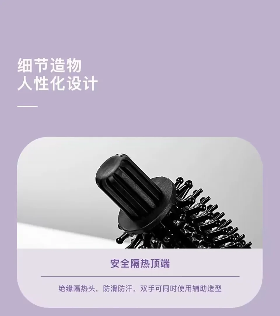 Best Seller Anti-scalding Electric Curling Comb Dual-purpose Straight Hair Comb Fluffy Inner Buckle Curling Iron Hair Tool Curli