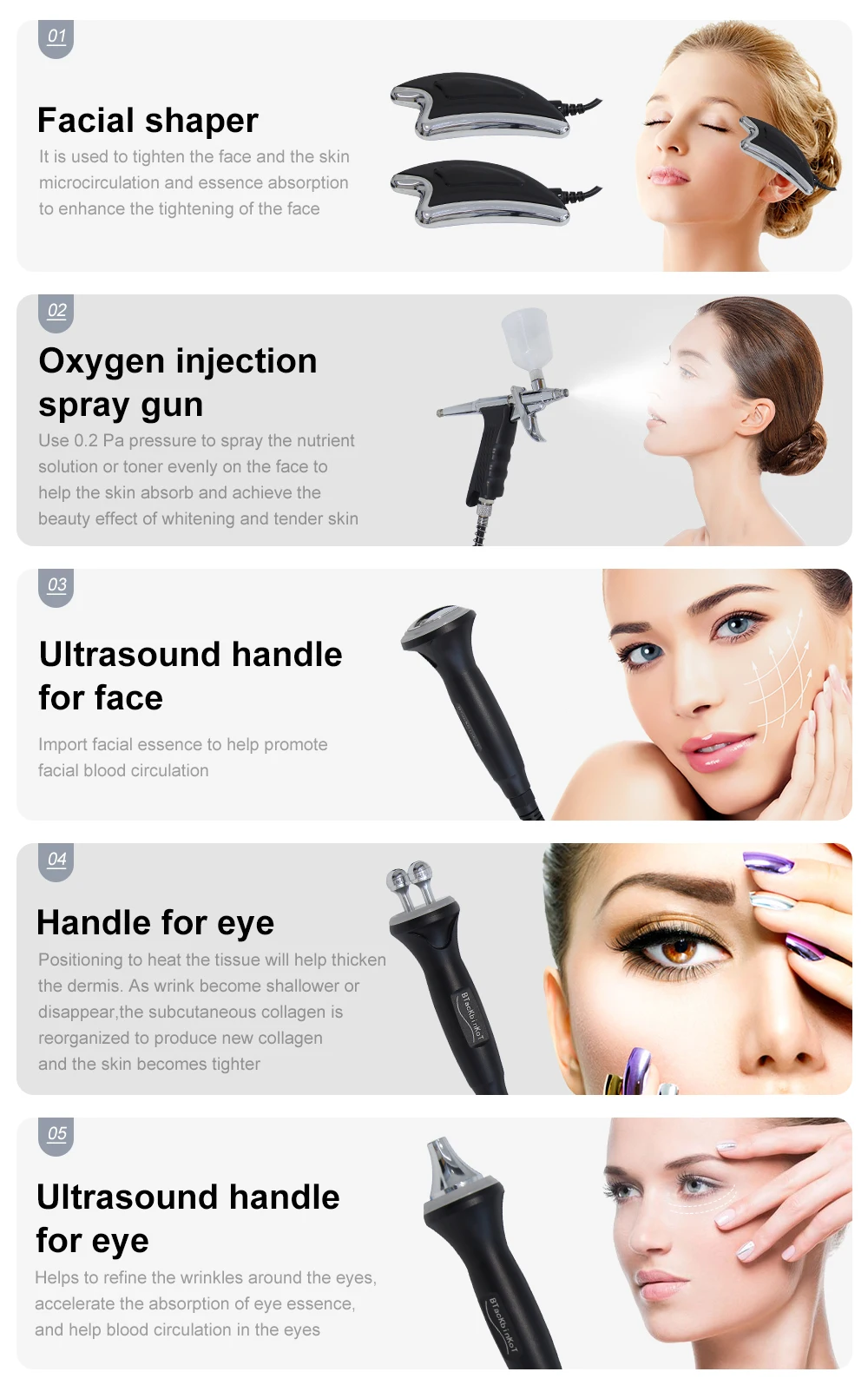 New 10 In 1 Aqua Peeling Lift Skin Bubble Moisturizer Oxygen Machine Skin Care Cleansing Facial Equipment