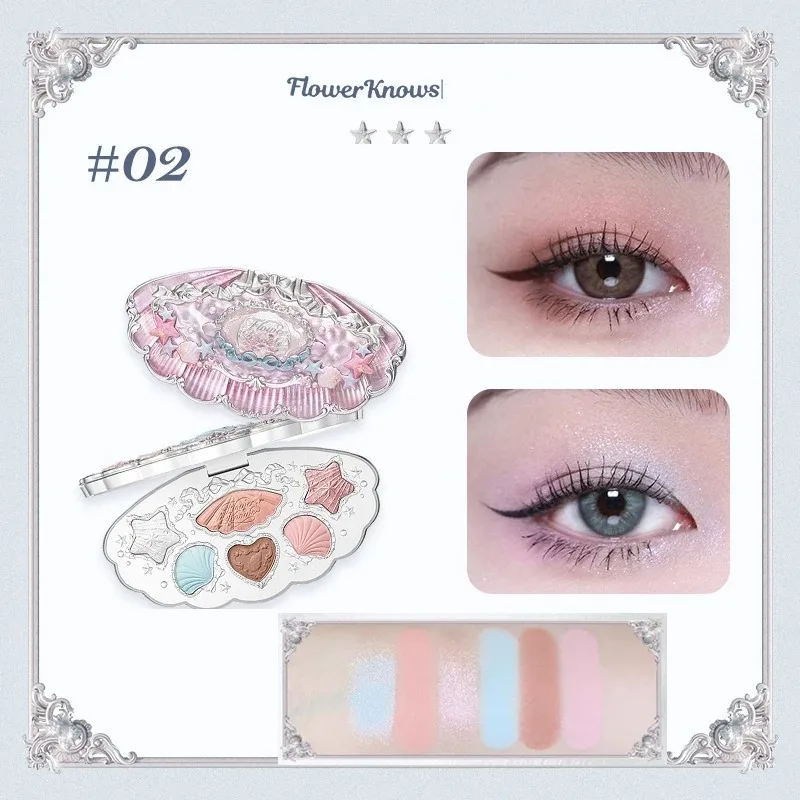 Flower Knows Makeup Set Midsummer Fairytales Flowerknows Foundation Little Angel Highlight Strawberry Rococo Lip Glaze 11pcs Kit