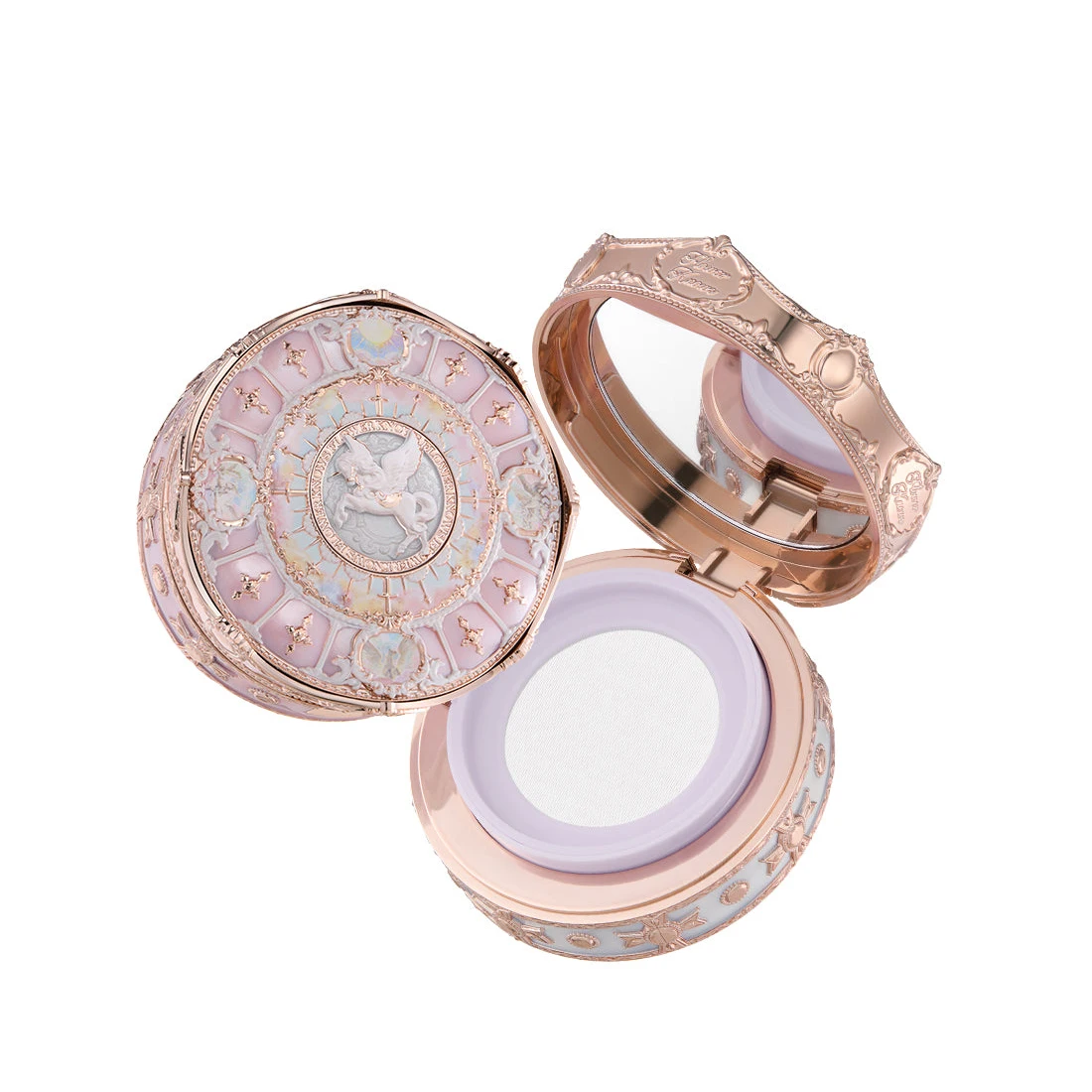Flower Knows Knight Unicorn Loose Setting Powder Lightweight Airy Blurring Finish Pore Minimizing Soft Focus Oil Control Makeup