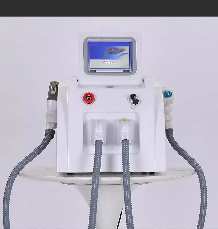Multifunctional 2 in 1 Professional Beauty Equipment IPL OPT Hair Removal ND Yag Laser Tattoo Removal Pico Second Machine 2023