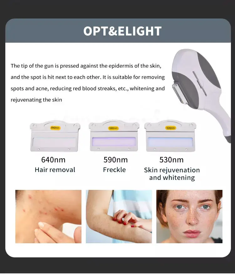 Multifunctional 2 in 1 Professional Beauty Equipment IPL OPT Hair Removal ND Yag Laser Tattoo Removal Pico Second Machine 2023