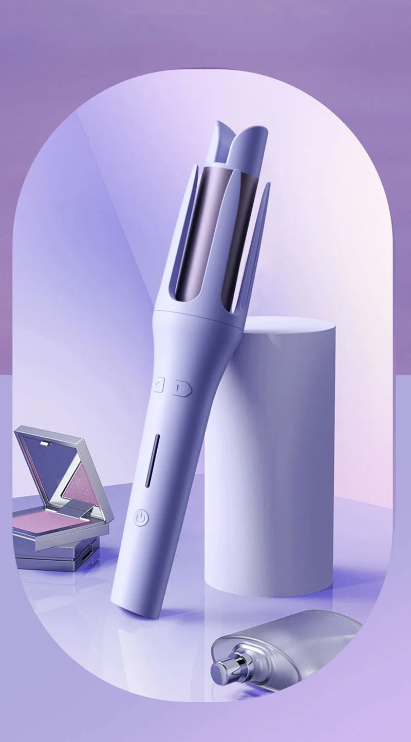 New Anion Automatic Hair Curler Fluffy Chicken Rolls Hair Curler Dormitory Portable Mini Electric Curler Long Lasting Curly Hair