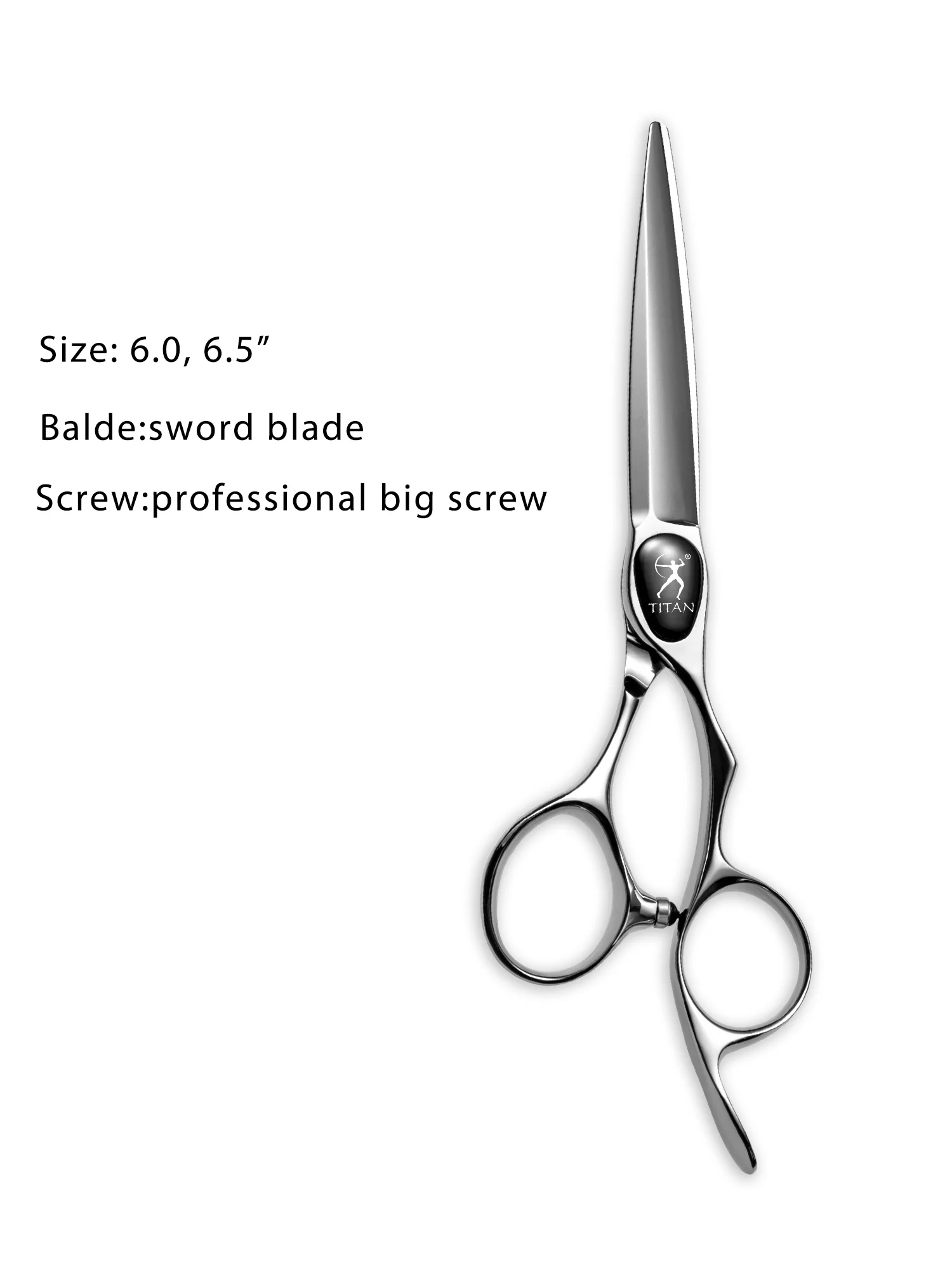 Titan Professional Hair Scissors Barber Tool for Men's Grooming And Haircutting 5.5,6.0 Shears Scissors