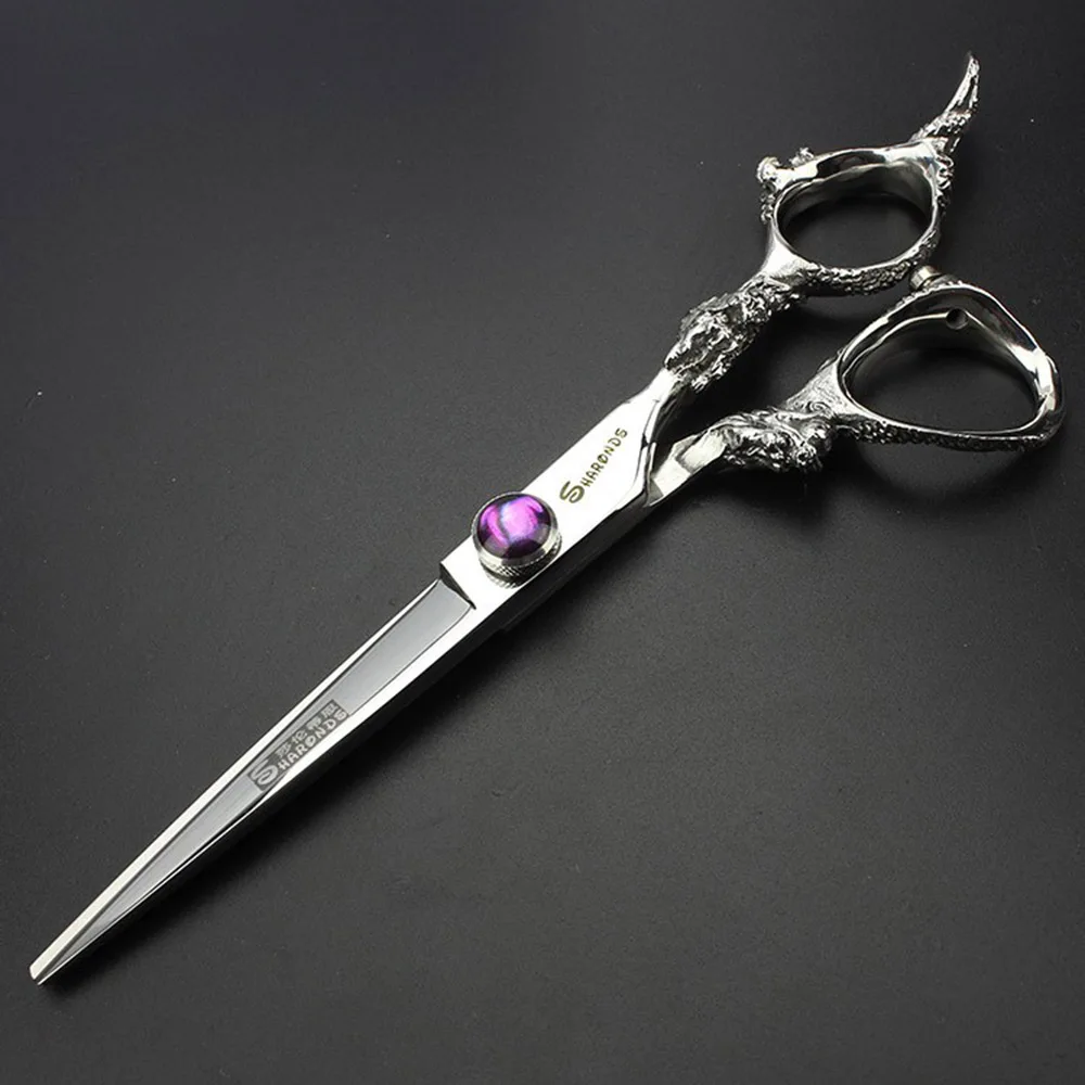 Japanese Hairdressing Scissors 8 Inch Professional Barber Scissors Hairdresser Set 440C Scissors Hair Cutting Scissors