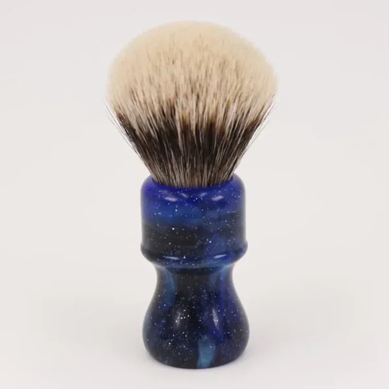 2026 Flash Sale!YAQI 24MM Mysterious Space Color Handle Two Band Hair Knot Men Shaving Brushes