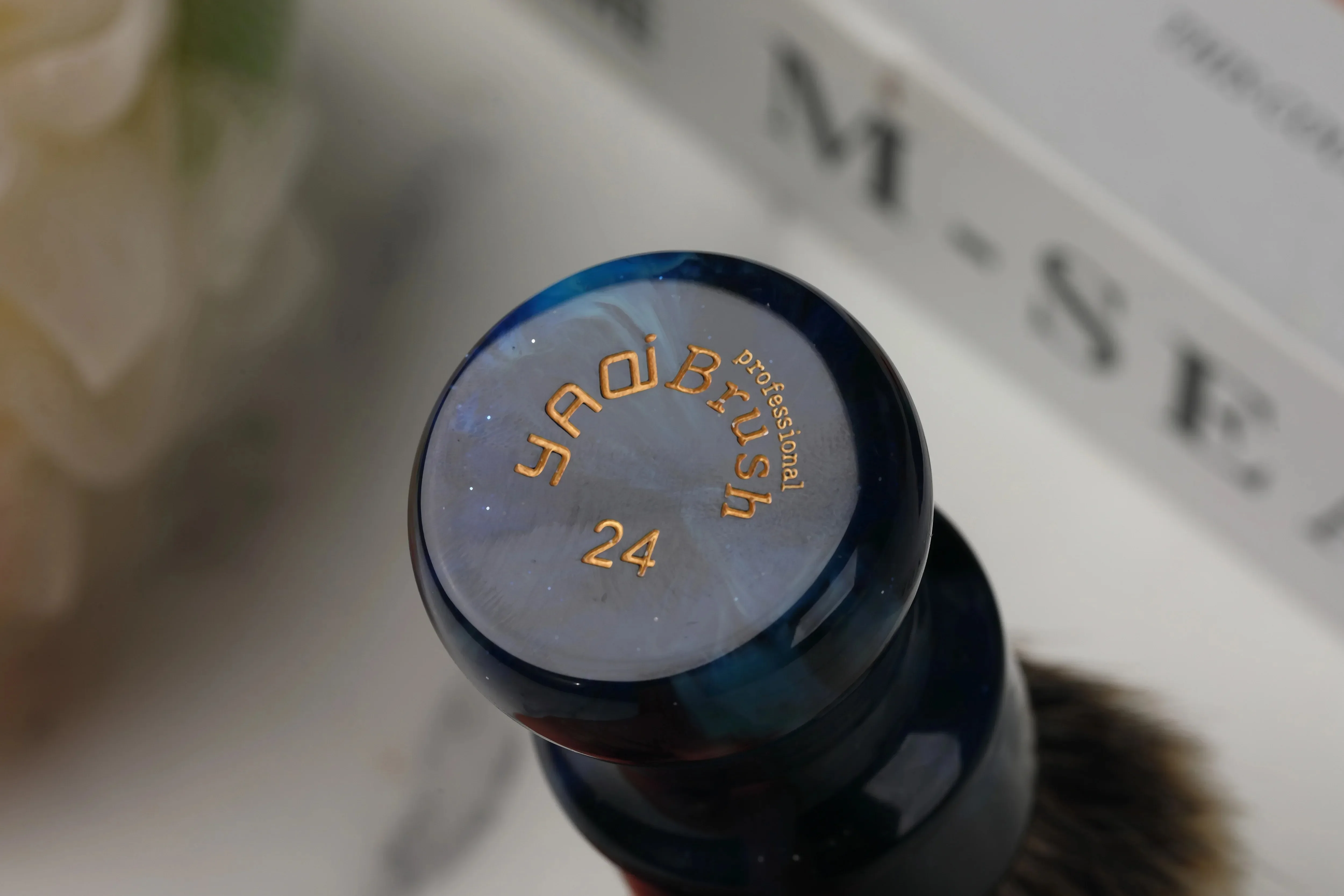 2026 Flash Sale!YAQI 24MM Mysterious Space Color Handle Two Band Hair Knot Men Shaving Brushes