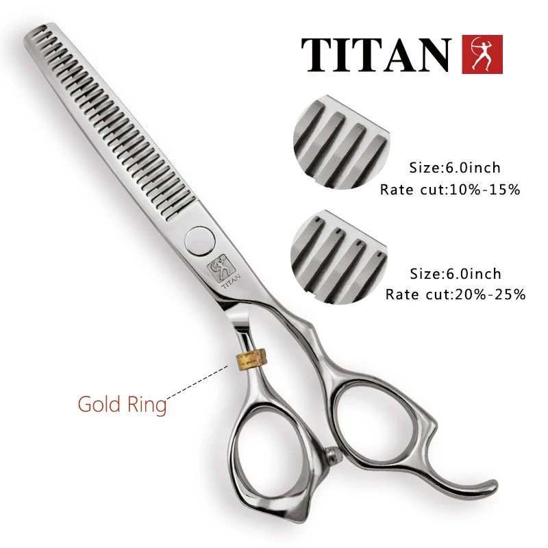 TITAN Barber Shears Salon Scissors Barber Hair Cutting 440C Hairdressing Sets Scissors Ножницы Парикмахерские