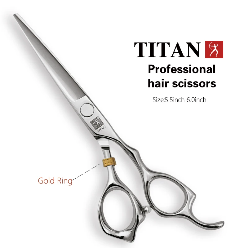 TITAN Barber Shears Salon Scissors Barber Hair Cutting 440C Hairdressing Sets Scissors Ножницы Парикмахерские