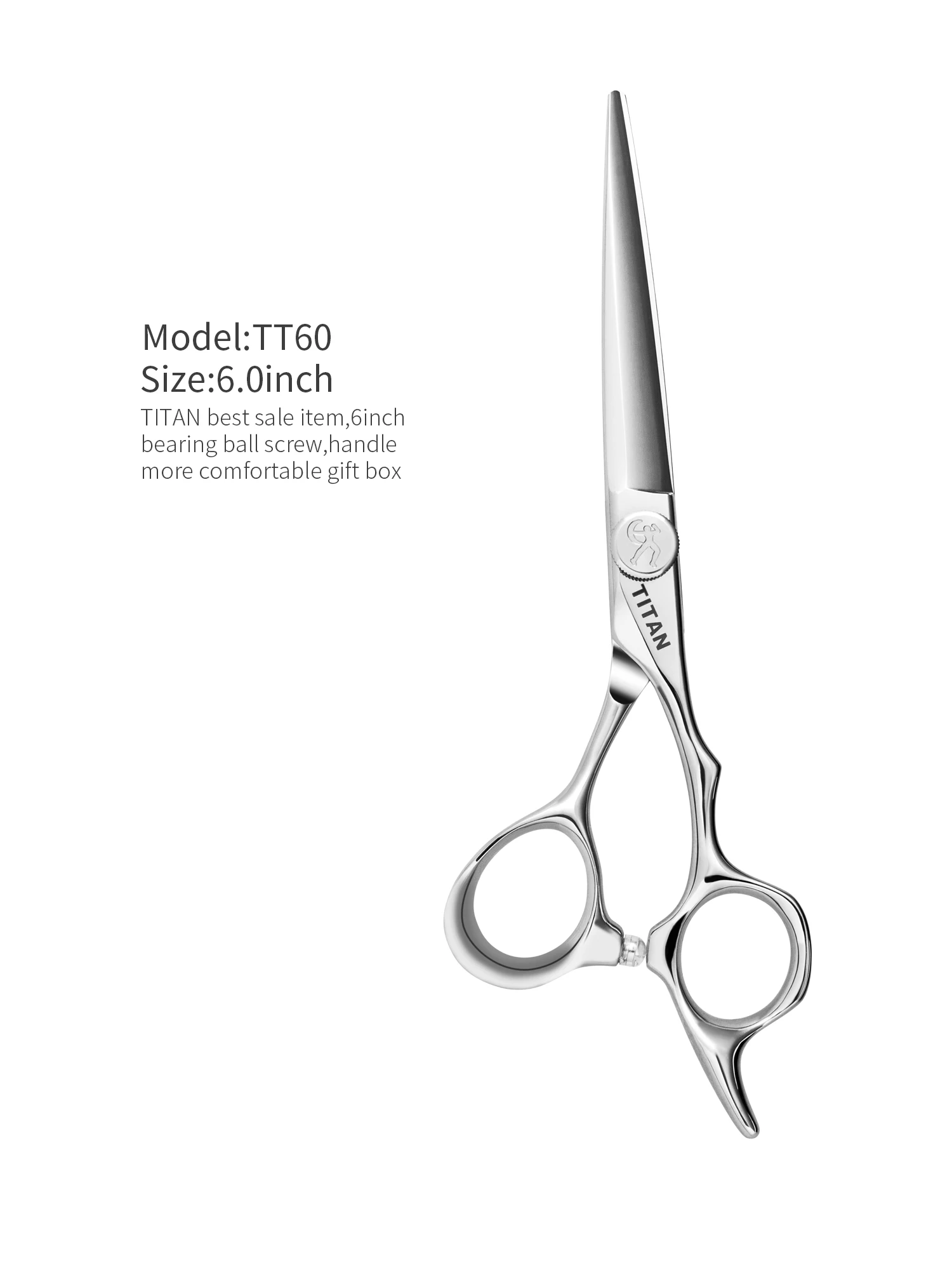 Titan 6 Inch Cut Well Hairdressing Professional Barber Hair Scissors for Hair