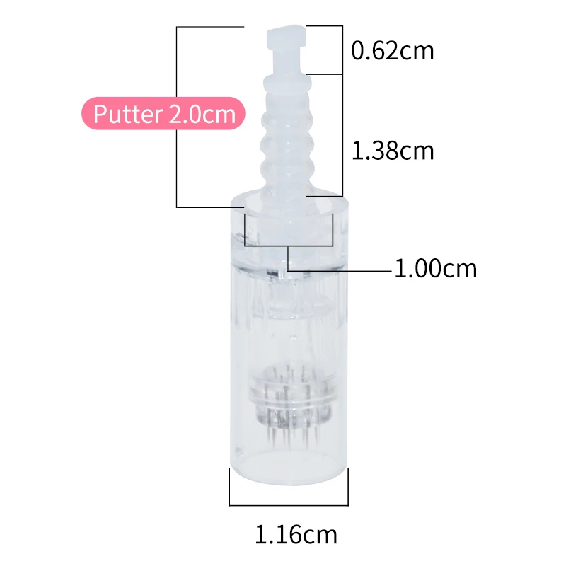 Dr.pen M7-W Derma Pen Needle Cartridge Needle Tips 12 pin needles for electric Micro Rolling Derma Wireless Micro Needle Machine