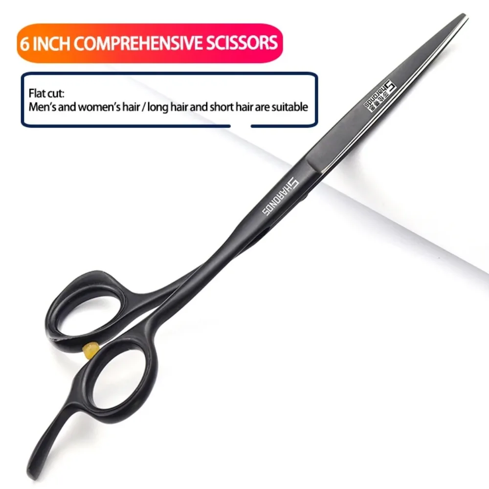 SHARONDS 5.5" 6" 6.5 Inch Hairdressing Scissors Light Weight 440C Japanese Steel Professional Barber Scissors Hairdressers Shear