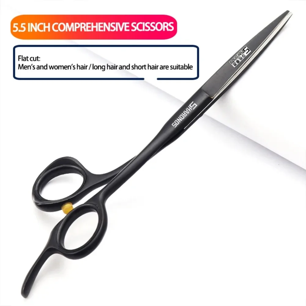 SHARONDS 5.5" 6" 6.5 Inch Hairdressing Scissors Light Weight 440C Japanese Steel Professional Barber Scissors Hairdressers Shear