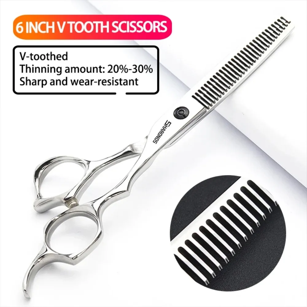 SHARONDS 5.5" 6" 6.5 Inch Hairdressing Scissors Light Weight 440C Japanese Steel Professional Barber Scissors Hairdressers Shear