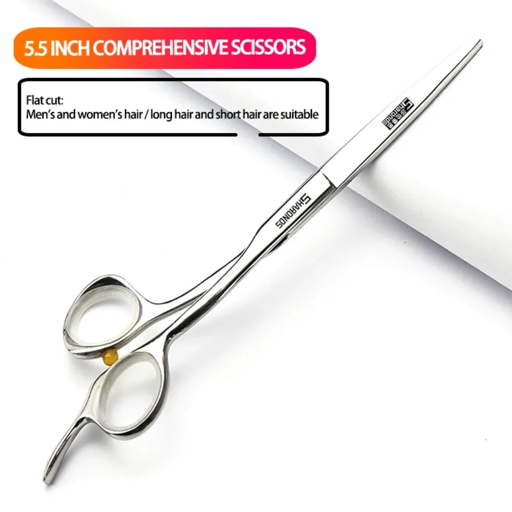 SHARONDS 5.5" 6" 6.5 Inch Hairdressing Scissors Light Weight 440C Japanese Steel Professional Barber Scissors Hairdressers Shear