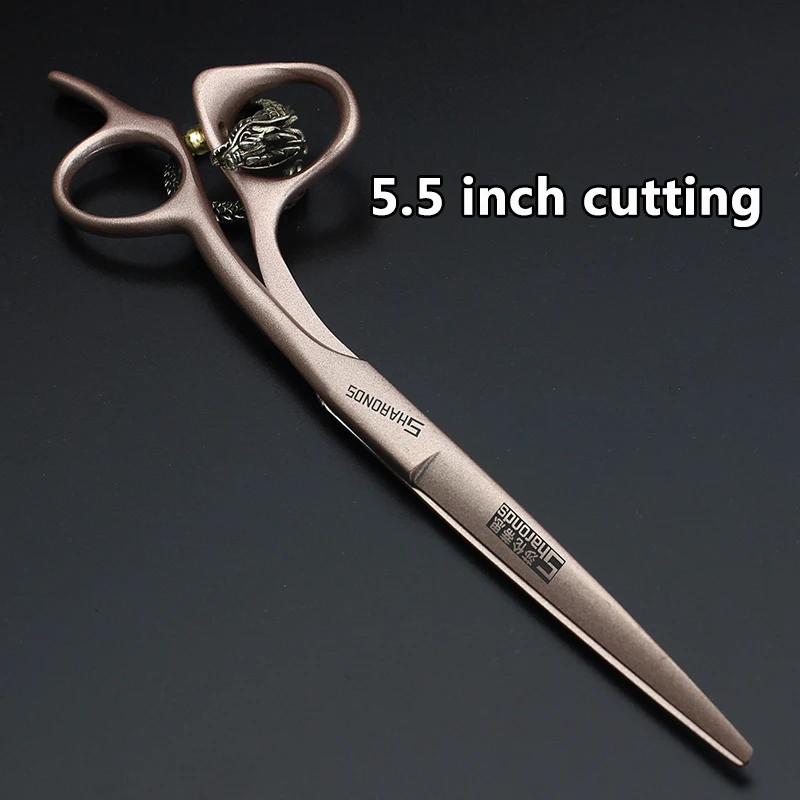 SHARONDS 5.5" 6" 6.5 Inch Hairdressing Scissors Light Weight 440C Japanese Steel Professional Barber Scissors Hairdressers Shear