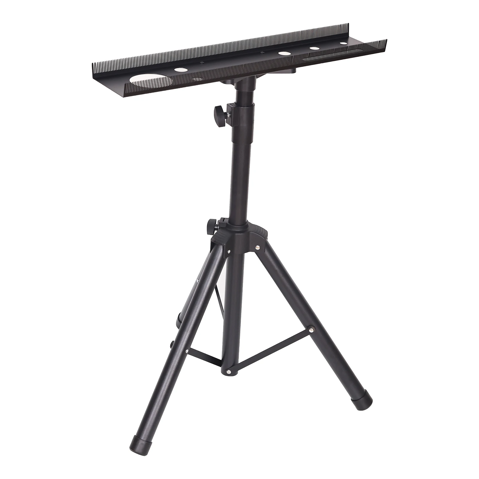 Barber Adjustable Braiding Stylists Hair Rack Hair Racks Double Sided Standing Hair Stand Extension Holder Braiders Makeup Tools