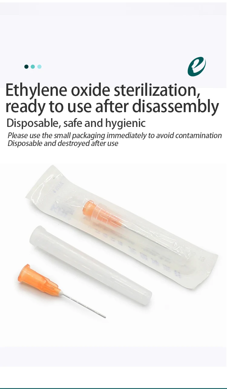 Condolet disposable sterile irrigation needle Ophthalmology lacrimal duct dental irrigation needle Flat head angle needle