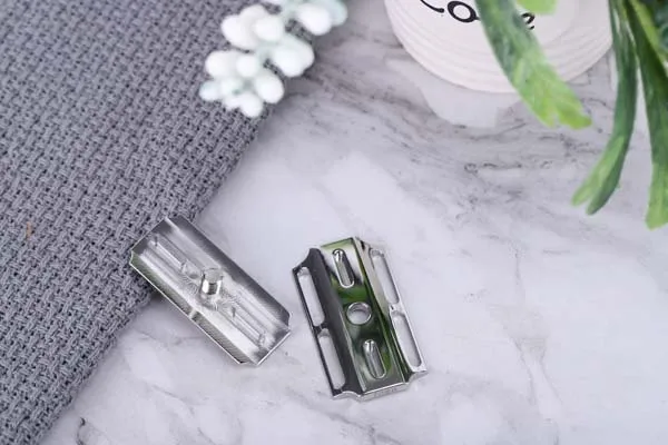 YAQI Vostok 70SB Straight Bar 316 Stainless Steel Polished Safety Razor Head with 0.7mm Blade Gap