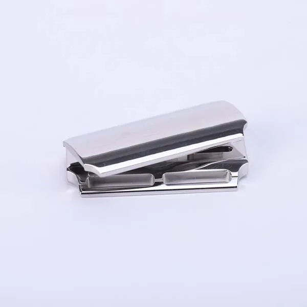 YAQI Vostok 70SB Straight Bar 316 Stainless Steel Polished Safety Razor Head with 0.7mm Blade Gap