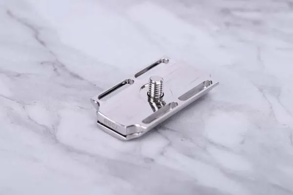 YAQI Vostok 70SB Straight Bar 316 Stainless Steel Polished Safety Razor Head with 0.7mm Blade Gap