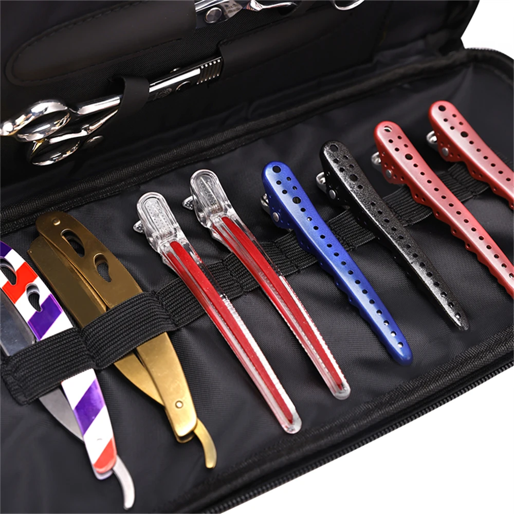 Salon Hairdressing Barber Handbag Hairdresser Travel Carrying Pouch with Shoulder Strap Pro Hairdressing Tool Storage Bag