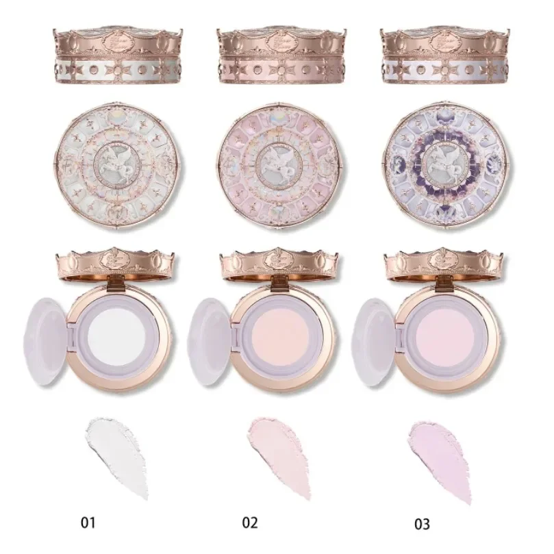 Flower Knows Swan Ballet Knight Unicorn Setting Loose Powder Makeup Matte Finishing Oil Control Fine Silly Texture Powder