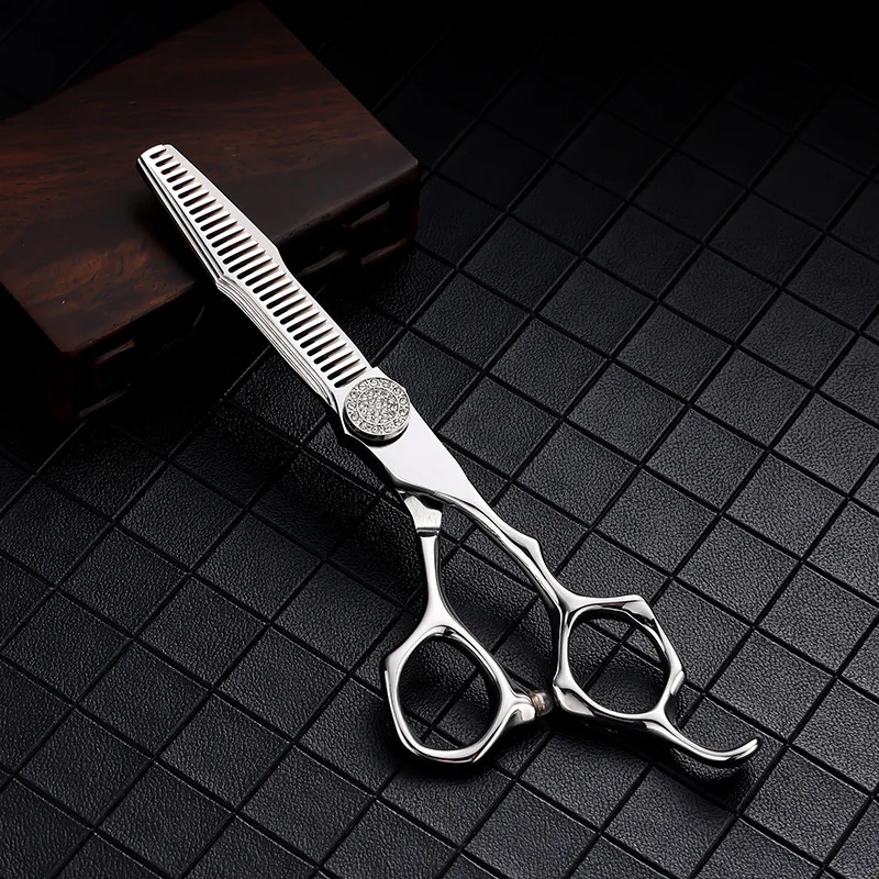 Professional Hairdresser Scissors 6.0Inch Japan 440C Steel Hair Cutting Tools Barber Shears Hairdressing Thinning