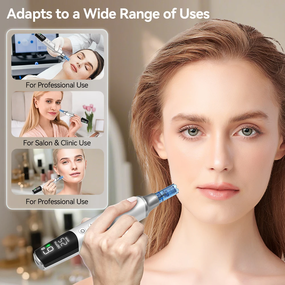 New Arrival Dr.pen M9 intelligent adjustment Microneedling Pen with 2pcs 18pin and 10pcs needles as a gift needles length 0.25mm