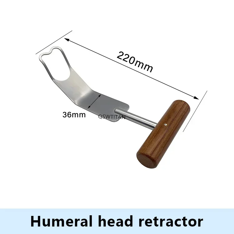 Fukuda type retractor Humeral head retractor Stainless Steel Bone retractor pet tool 1pc Orthopedic Instrument