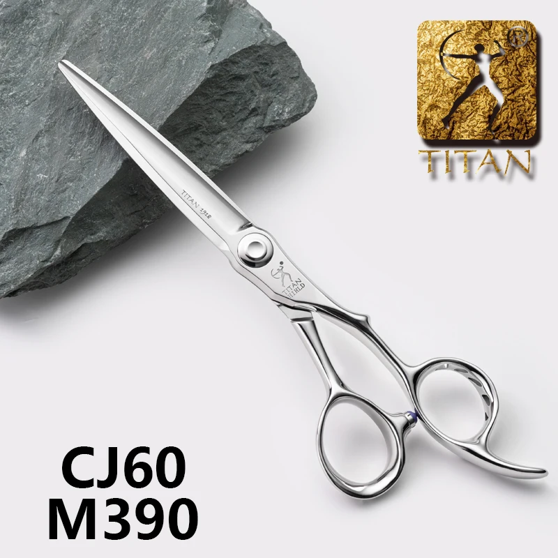 TITAN Hair Cutting Scissors Hairdressing Scissors Professional Barber Scissors Salon Tool ATS314 Steel