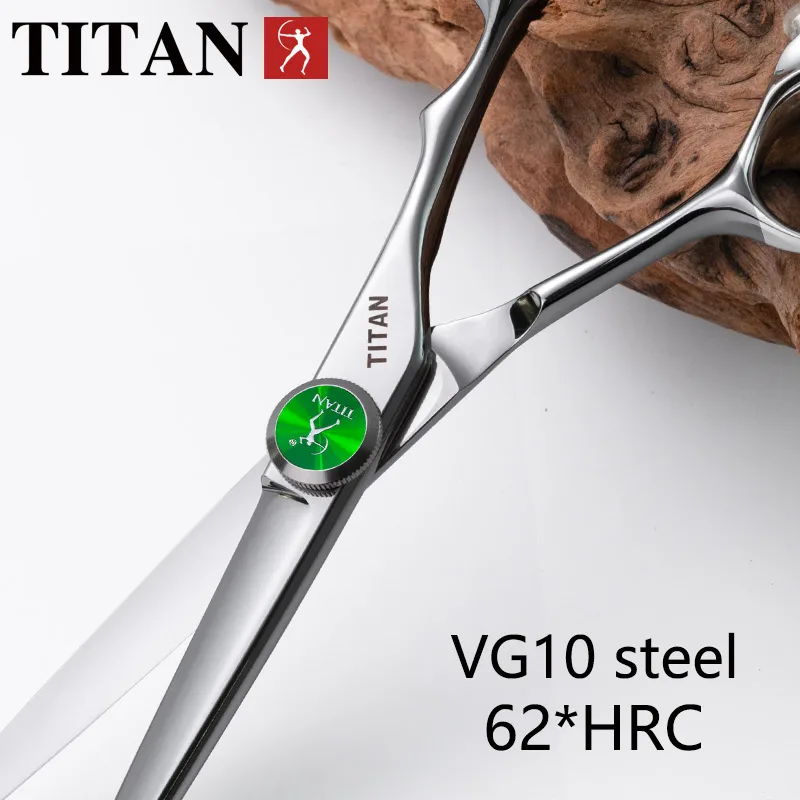 TITAN Professional Hairdressing Scissors Barber Cutting Hair Tool VG10 Steel 5.5,6.0,6.5 Inch Salon Cut Tools