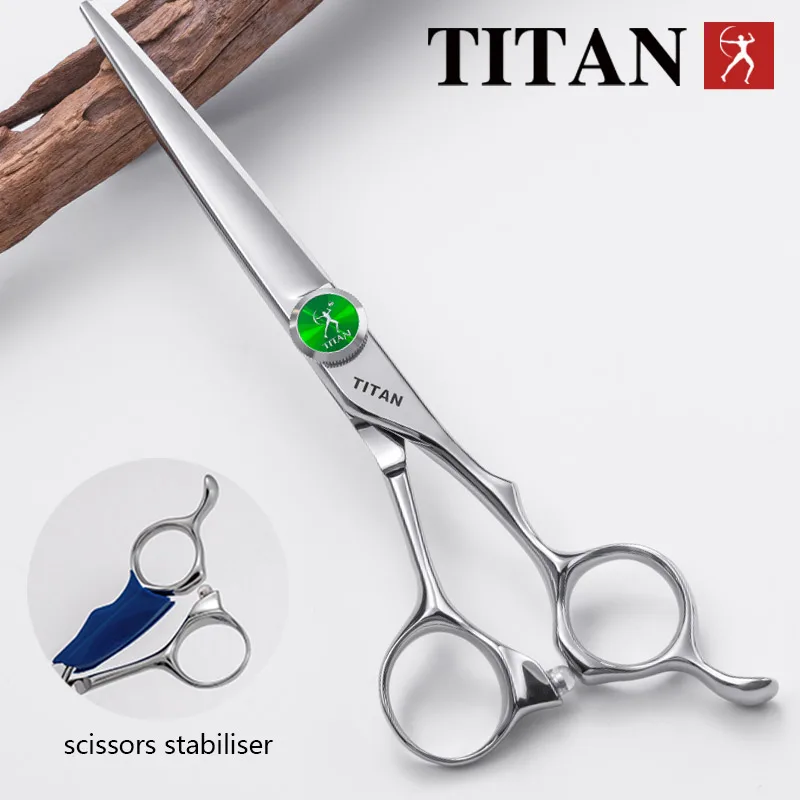 TITAN Professional Hairdressing Scissors Barber Cutting Hair Tool VG10 Steel 5.5,6.0,6.5 Inch Salon Cut Tools