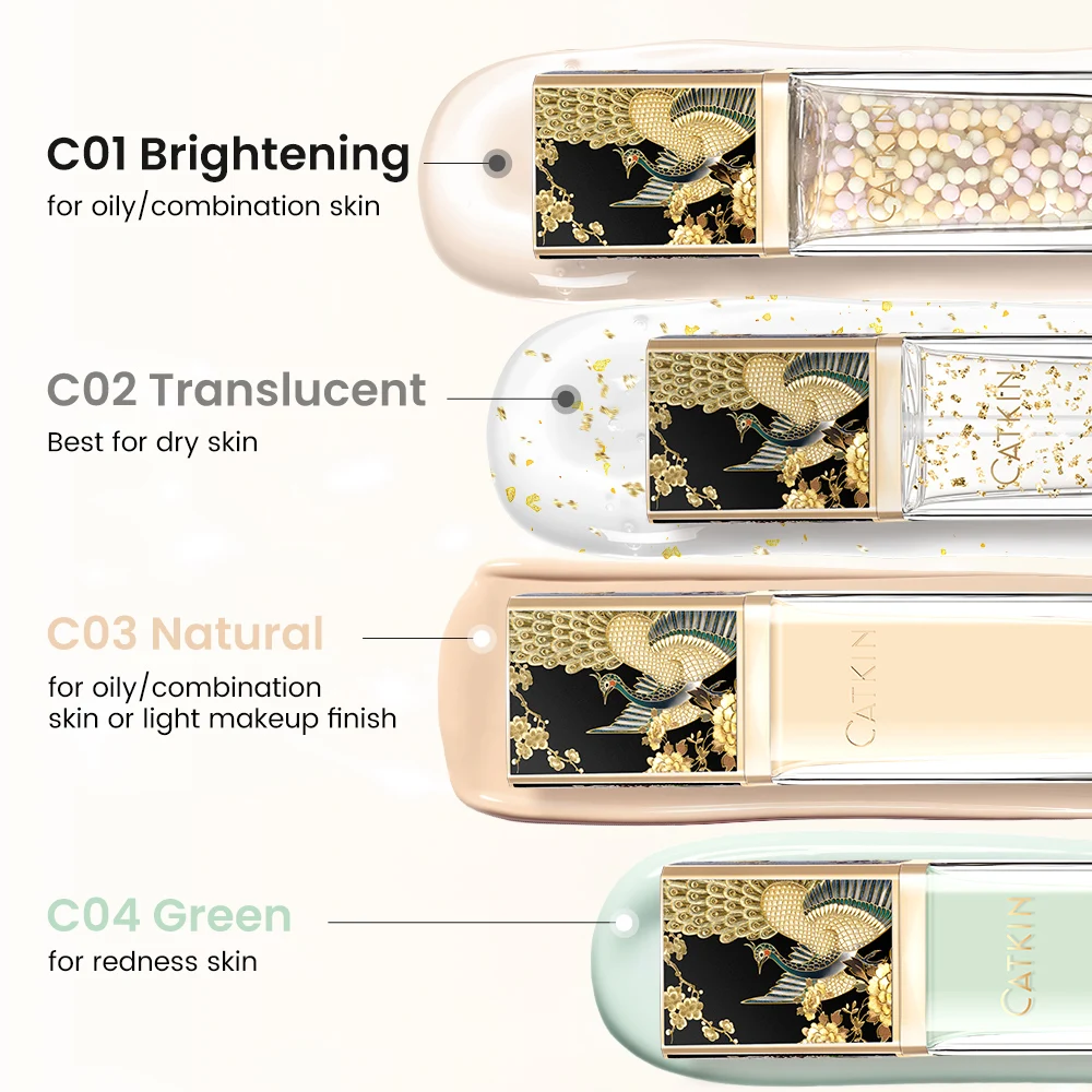 CATKIN Foundation Primer & Gel - Minimizes Look of Pores, Fine Lines, and Imperfections, All Skin Types