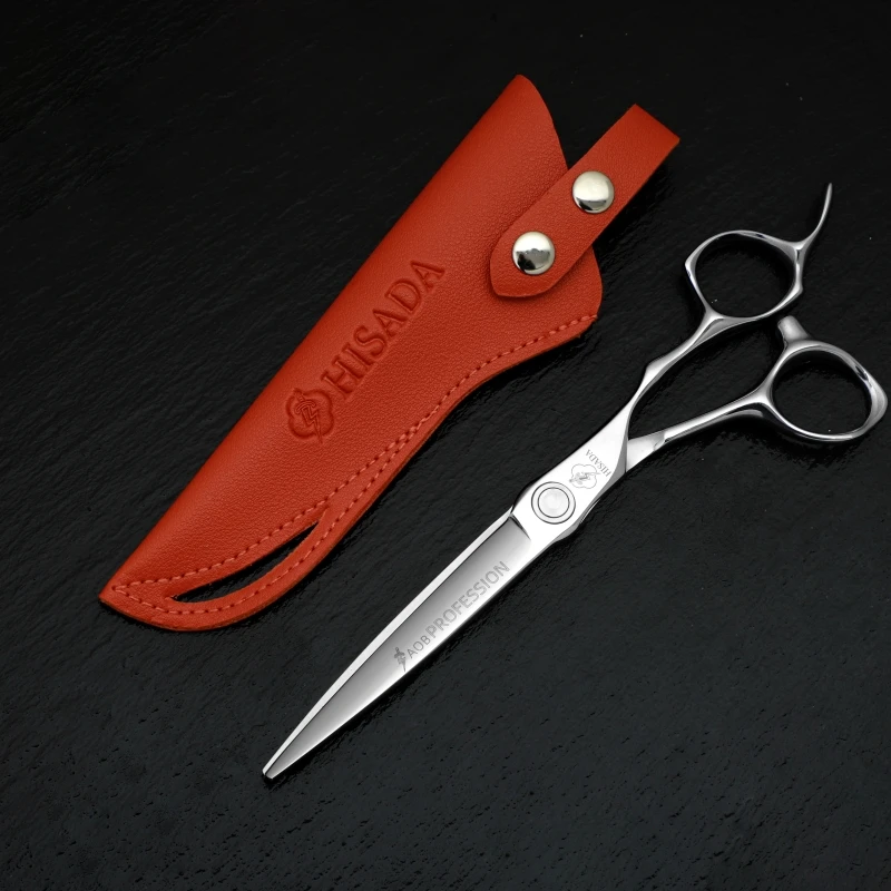 HISADA Hairdressing Scissors 6.2 6.7 7.0 Inch Hair Scissors VG10 Steel High-end Barber Scissors Advanced Hairdressing Scissors