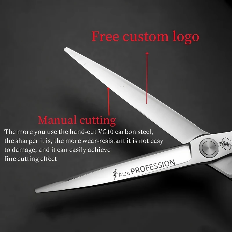 HISADA Hairdressing Scissors 6.2 6.7 7.0 Inch Hair Scissors VG10 Steel High-end Barber Scissors Advanced Hairdressing Scissors