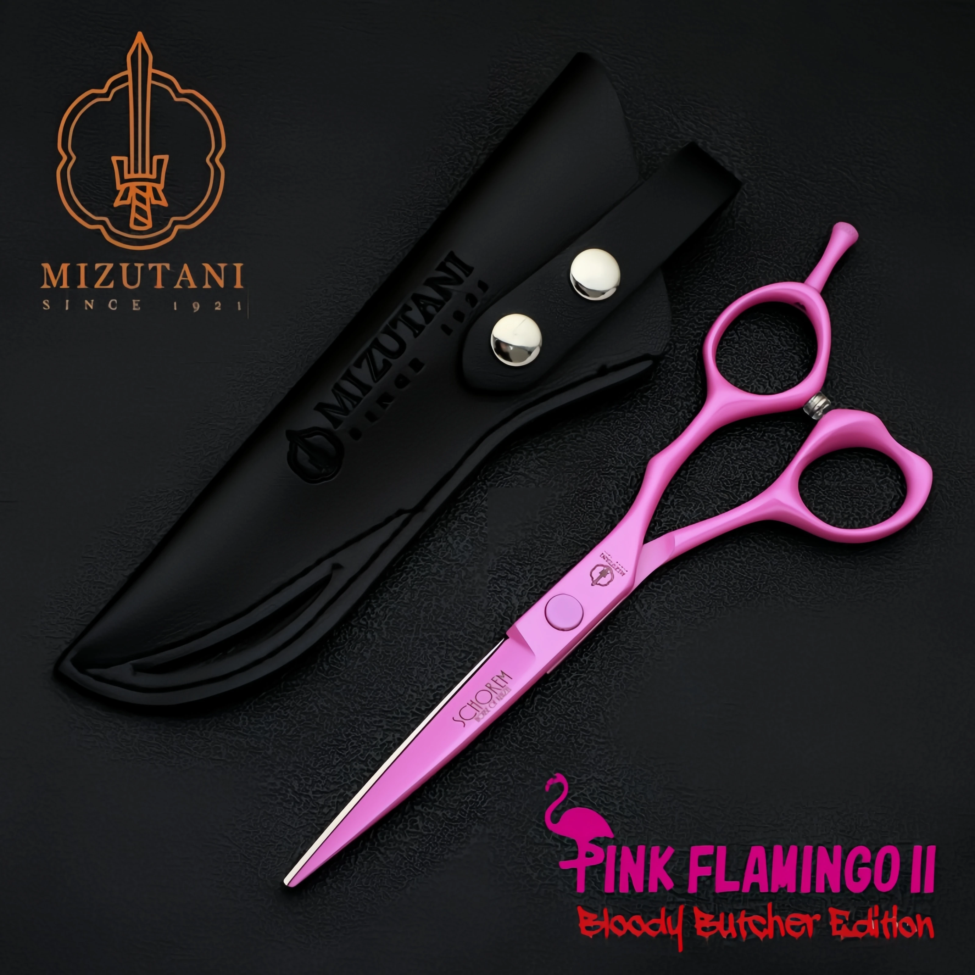 New pink scissors Japanese handmade 5.5/6.0 inch hair scissors VG10 Material Professional hair scissors Hairstylist scissor tool