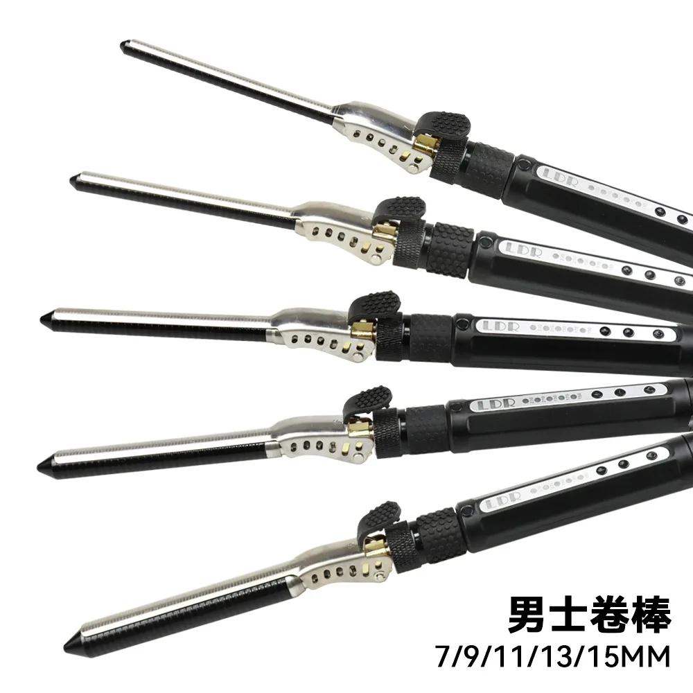 Bestseller Small Curling Iron 7mm Clip Rotatable Short Hair Fluffy Wool Roll Mini Curling Iron